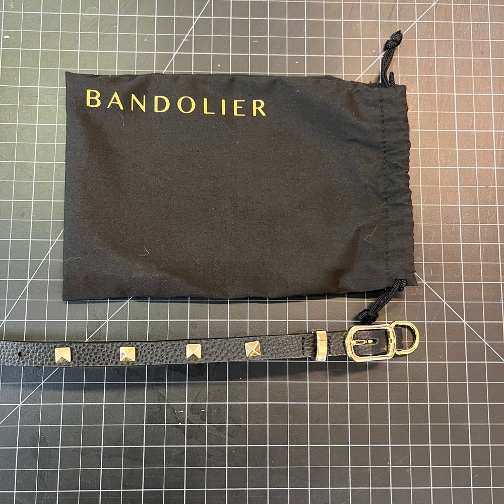 NWOT Bandolier Leather collar
